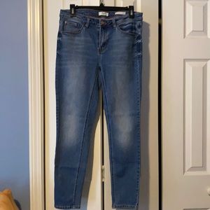 Kensie Effortless Ankle Mid-Rise jeans